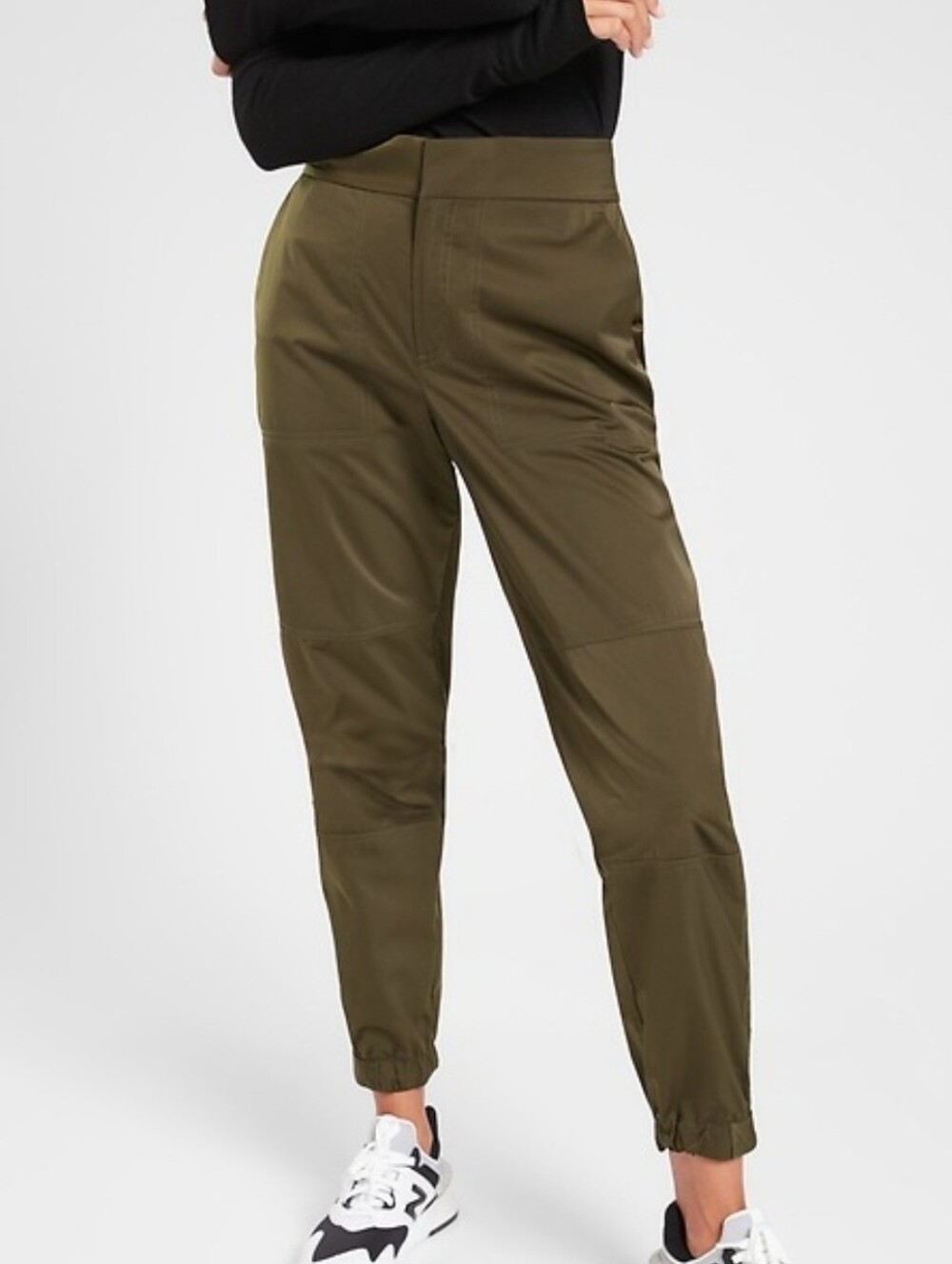 Athleta Radiant Jogger Dark Olive Green Pants
